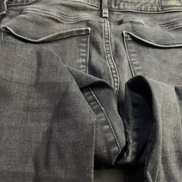 HIGH-RISE SUPER SKINNY JEANS Simone Black Wash 30w Sz 10 - Picture 5 of 6